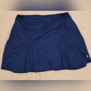 Bermuda Sands XL Golf Skort With Pockets Blue